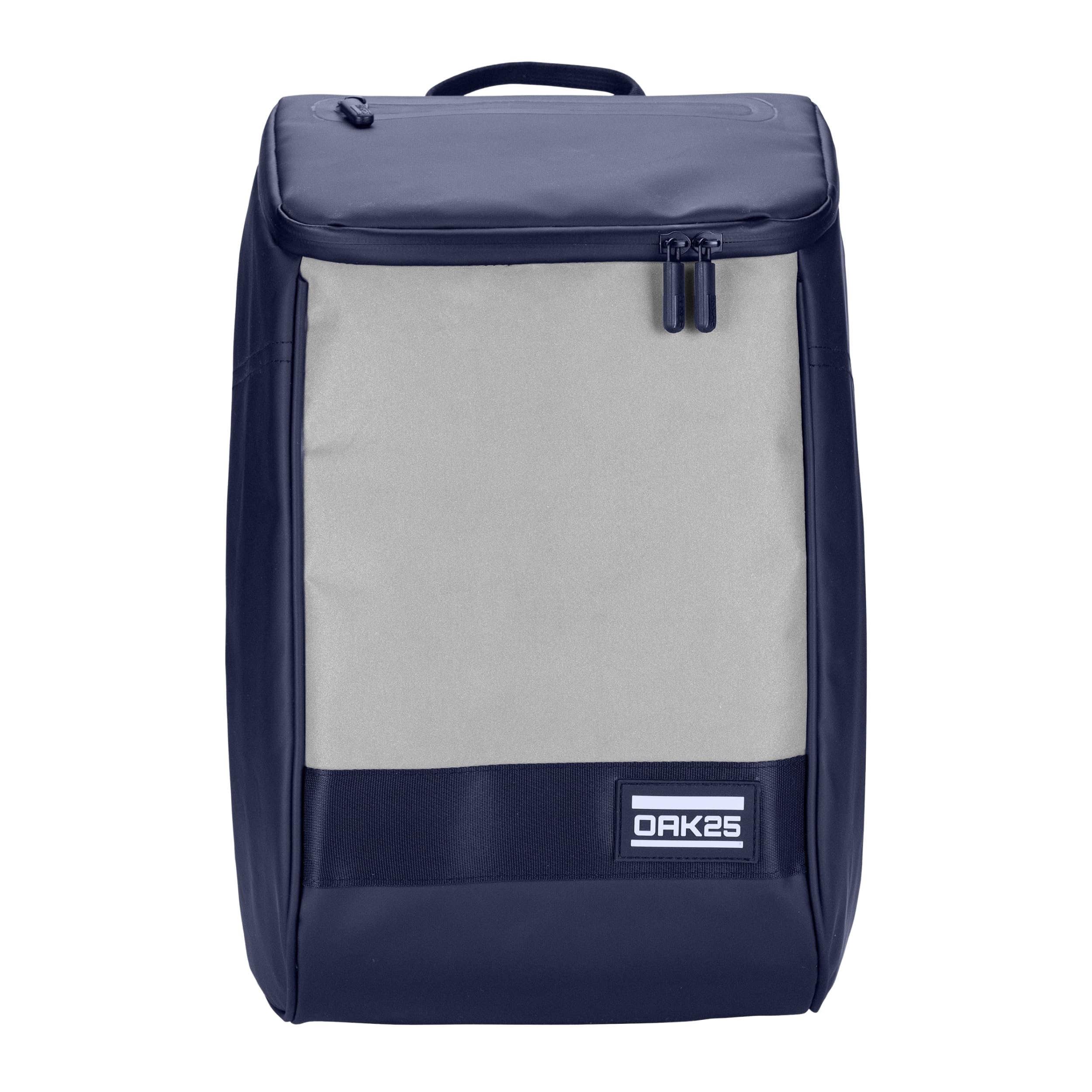 OAK25 Rucksack Damen & Herren Blau - Daybag - Reflektierender Fahrradrucksack - Hohe Sichtbarkeit & Sicherheit - Fahrrad Daypack mit Laptop Fach - Wasserabweisend