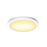 SLV Wand- und Deckenaufbauleuchte RUBA 27 CW / Beleuchtung für Wände, Wege, Eingänge, LED Spot außen, Aufbau-Leuchte Outdoor, Gartenlampe, Decken-Strahler / CCT switch 3000/4000K IP65 12W 1100lm weiß