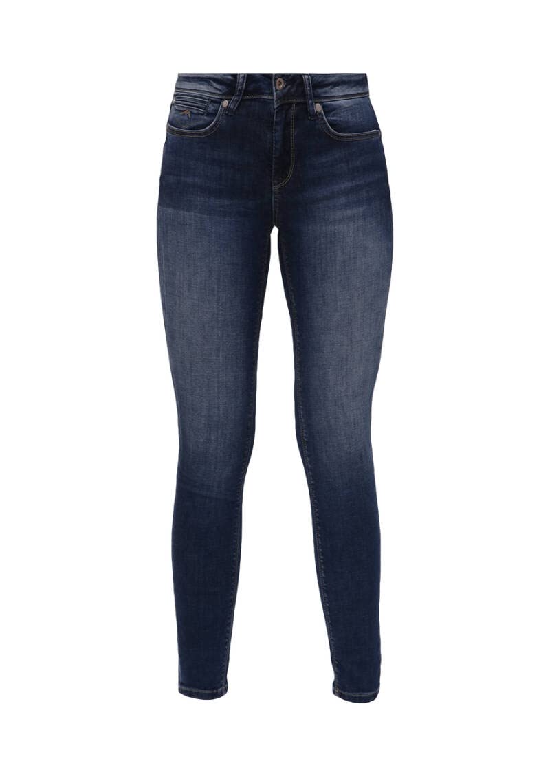 Miracle of Denim M.O.D. Damen Jeans Monika - Slim Fit - Blau - Lazuli Blue W25-W34 Stretch, Größe:30W / 32L, Farbvariante:Lazuli Blue 3515