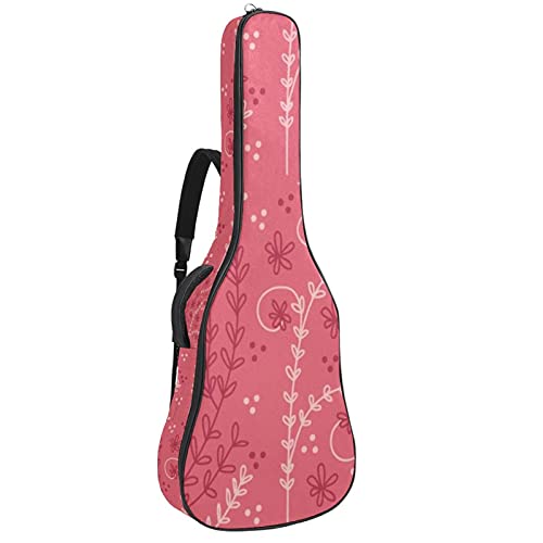 Anfänger Akustikgitarre Bundle Full Size Fichtendecke Cutaway Akustikgitarre Tasche ，Blume