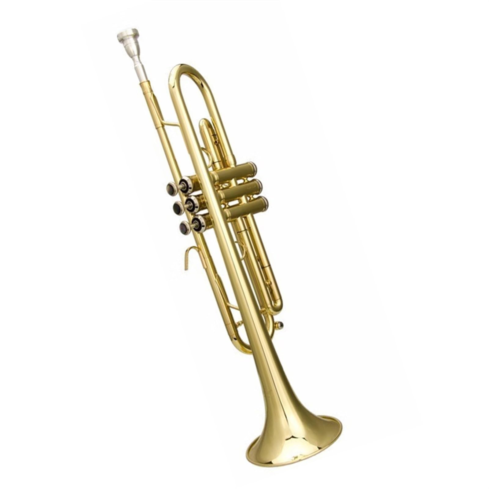 Professionelles Trompetenmusikinstrument, Anfänger, Leistungsniveau, Erwachsene, B-Down-Ton, Farbe Gold Blechblasinstrumente Anfänger