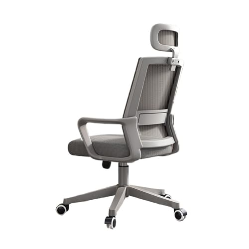 Bürostuhl Ergonomischer Bürostuhl, ergonomischer Schreibtischstuhl, Gaming-Stuhl mit Netzstoff und hoher Rückenlehne, großer und hoher, bequemer Home-Office-Stuhl for Männer und Frauen Schreibtischstu