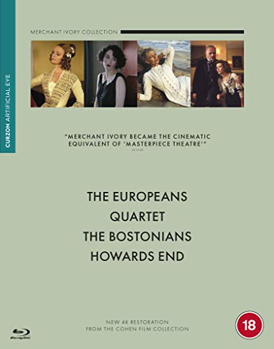 Merchant Ivory Boxset (Quartet / Howard's End / The Bostonians / The Europeans)