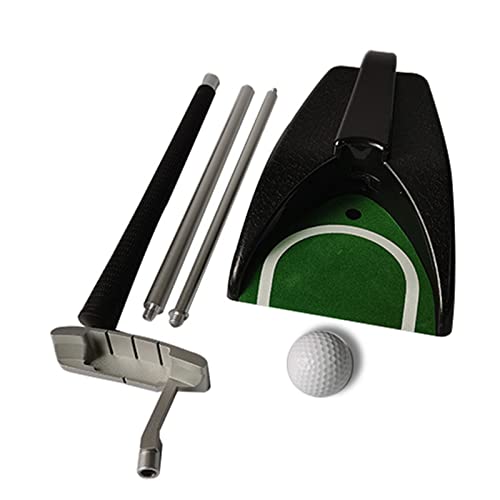 SZYDD Putter-Reise-Putting-Werkzeug, rechte Hand, Schubstange, Aluminiumlegierung, mit Tragetasche