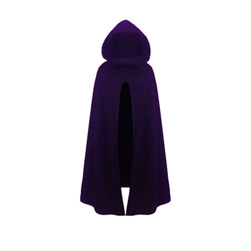 Mittelalter Kleidung Damen, Mittelalter Kostüm Damen, Mittelalter Umhang Damen Vintage Gothic Stil Kapuzenumhang Große Größen Faschingskostüme Frauen Umhang Halloween Cosplay Kostüme Erwachsene