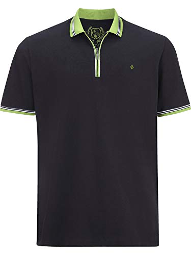 Charles Colby Herren Poloshirt Earl Pat dunkelblau L - 52/54