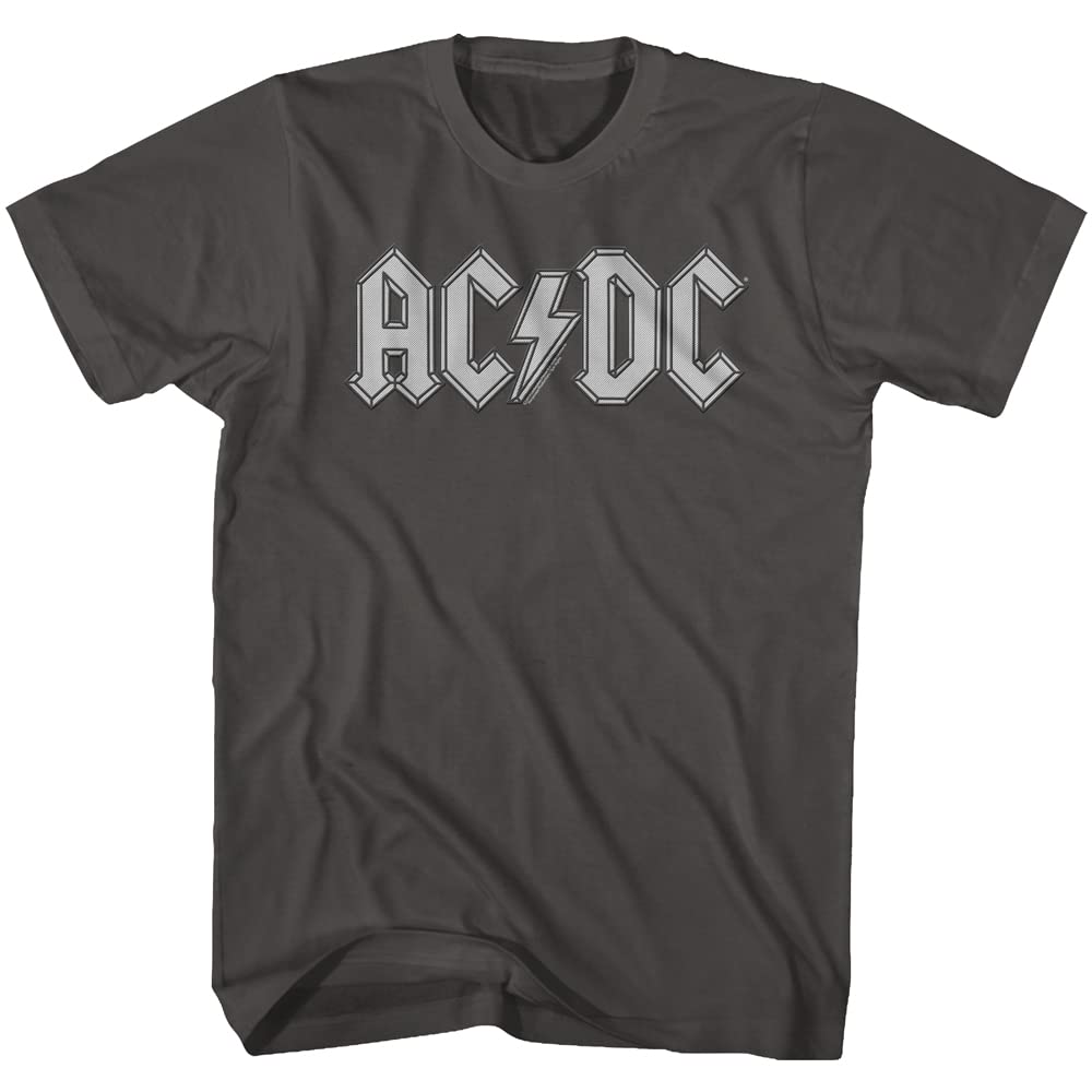 American Classics Unisex-Erwachsene ACDC Patch, kurzärmelig T-Shirt, Blickdicht, schwarz, X-Groß