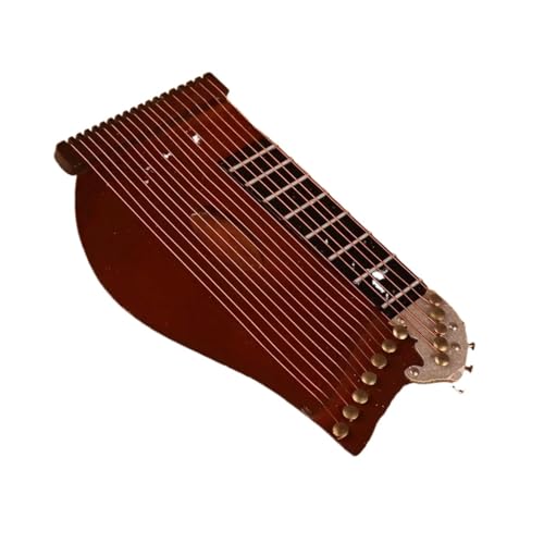 Miniatur-Guzheng-Modell, Mini-Guzheng-Instrument, Kopie, Miniatur-Ornamente, Heimdekoration Musikinstrumente Miniatur