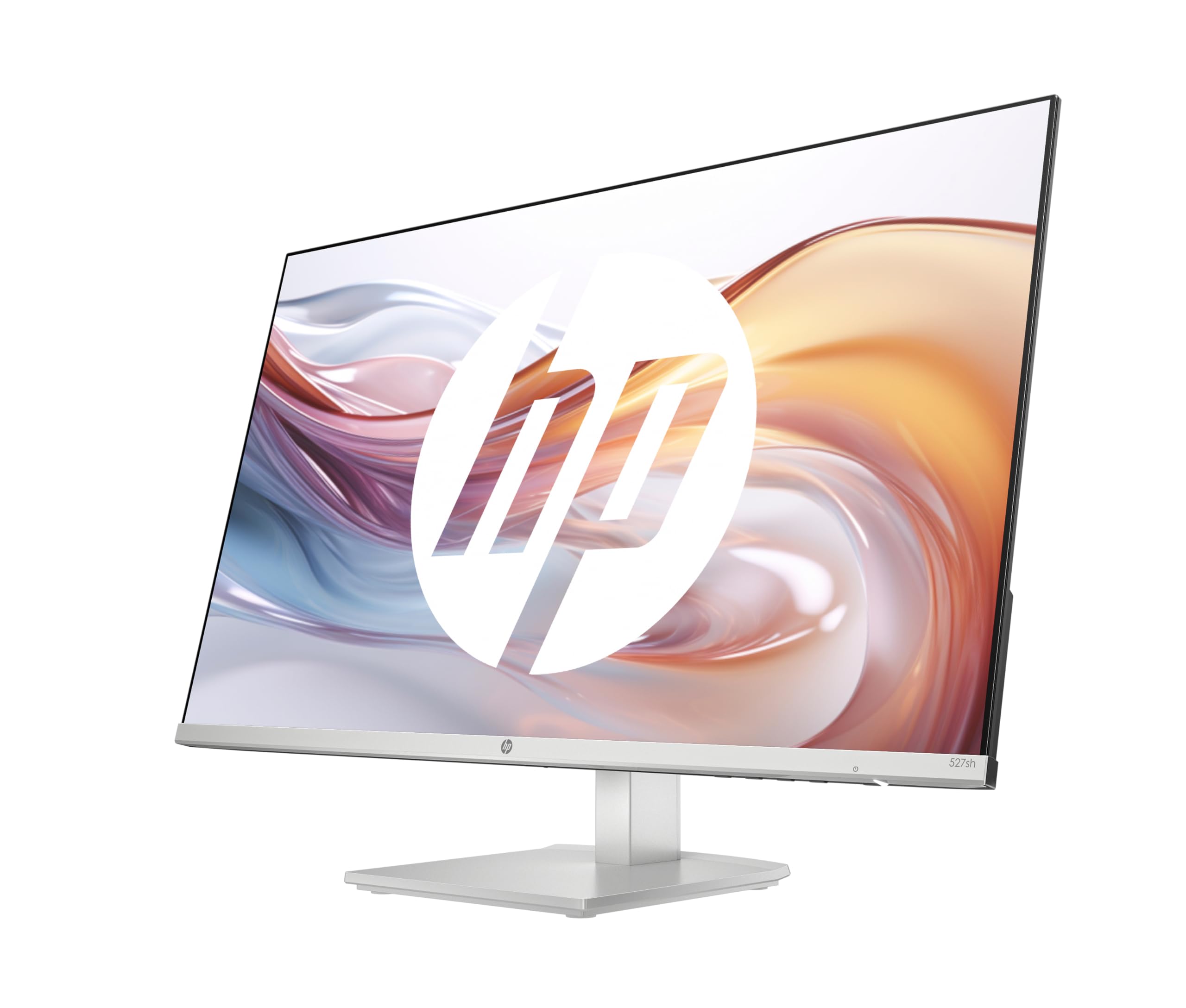 HP Series 5 527sh FHD IPS Monitor | 68,6 cm (27 Zoll) | 100Hz | 1500:1 Kontrast | 99% sRGB | Dual-HDMI 1.4 | VGA | Micro-Edge-Rahmen | Höhen- & Neigungsverstellung | Nachhaltig produziert | Schwarz