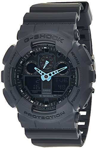 Casio G-Shock Herren Harz Uhrenarmband GA-100C-8AER