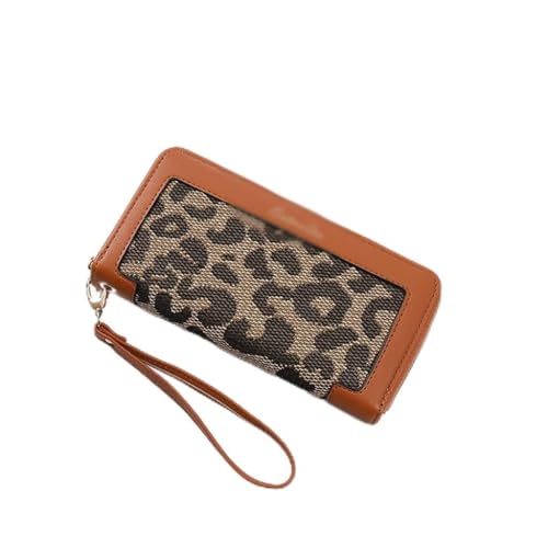 YIHANSS N/A Damen-Geldbörse, Leopardenmuster, Neue Damen-Clutch, große Geldbörsen, Damen-Handytasche, Multi (Farbe: C, Größe: 1 Stück)