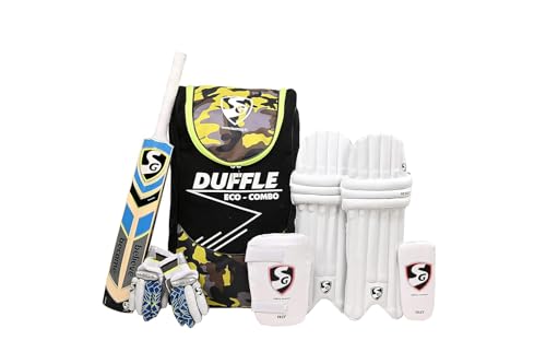 SG Unisex-Erwachsene Kashmir Eco Cricket Kit, blau/lila, 5