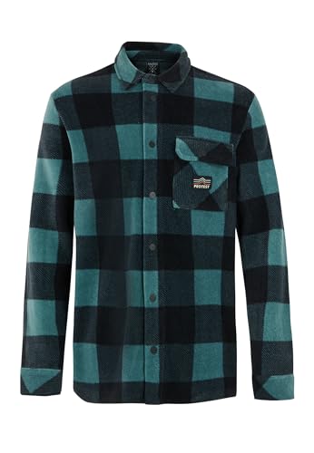 Protest Men Hemd PRTBRAC Atlantic Green XXL