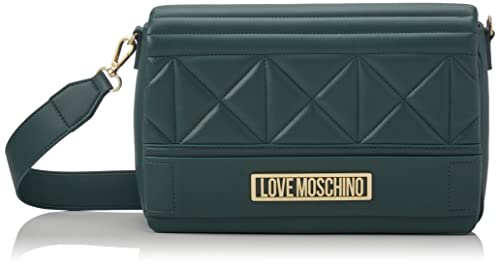 Love Moschino Damen Borsa Soft Pu Bottiglia Umhngetasche, grün