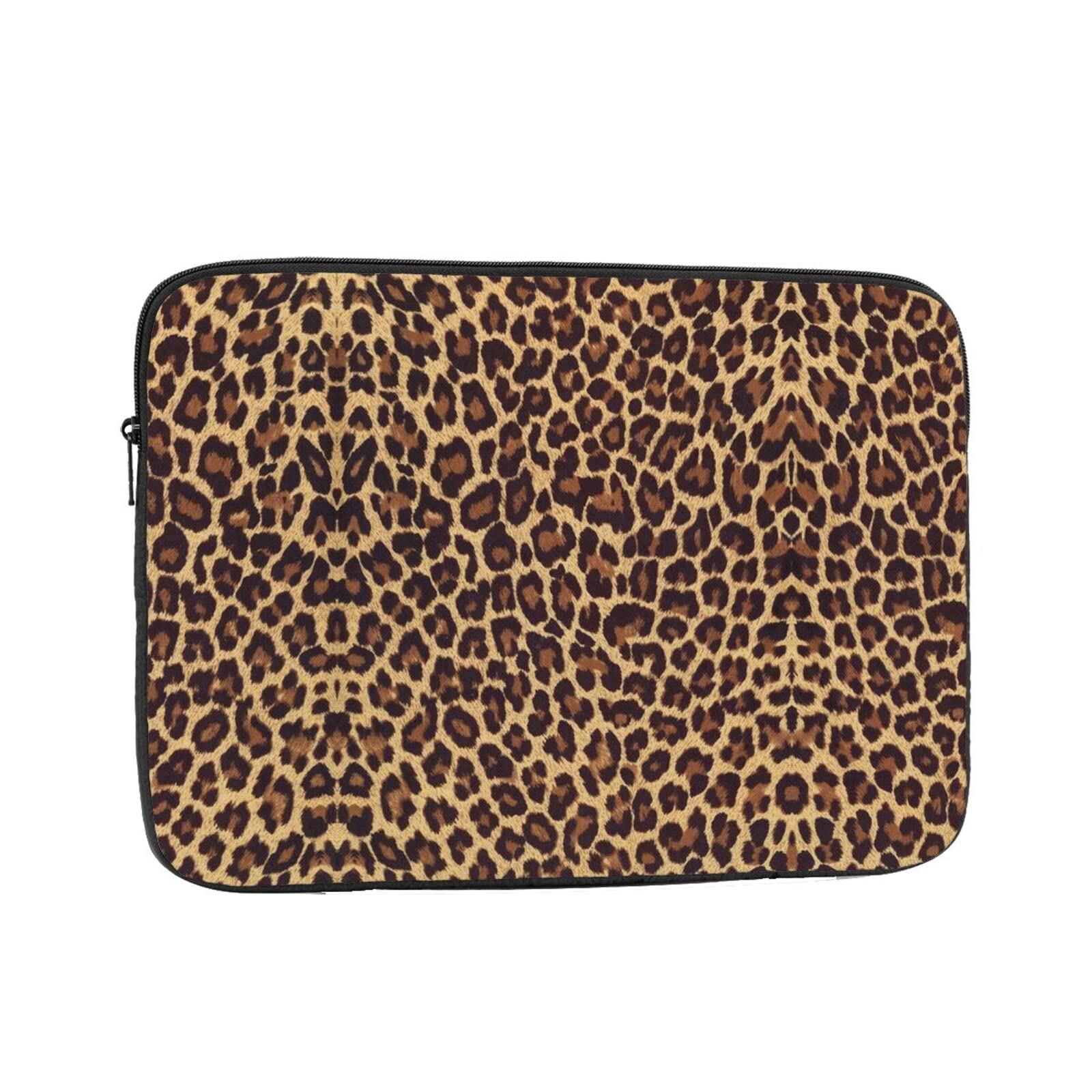 Coole Cheetah Leopard Stoßfeste tragbare Laptoptasche :: 12 Zoll Geschäftsreisen, Reisen, Schule, Büro, für den täglichen Gebrauch.