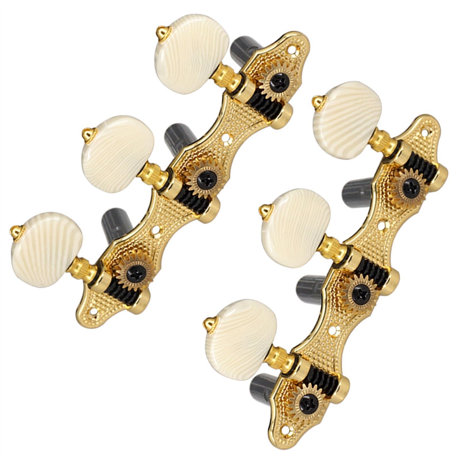 Strings Tuning Pegs Mechaniken Für Gitarre Akustische Gitarre Kopfplatte Gitarre Saite Tuning Pin Schlüssel 3L3R Gitarre Tuner Ersatzteile