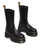 DR. MARTENS Damen Chelsea Boots, Black Nappa Lux, 38 EU