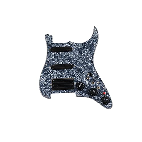 Geladenes Gitarren-Pickguard Vorgeführte Geladene Pickguard Guitar Pickups Humbucker Pickups Alnico 5 HSS. Kabelbaum Push-Pull Single Cut Set Für Gibson Set