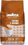 LAVAZZA Ganze Bohne Kaffee Crema E Aroma 14x1000g (14kg) Premium Kaffee Italia, cremig und aromatisch