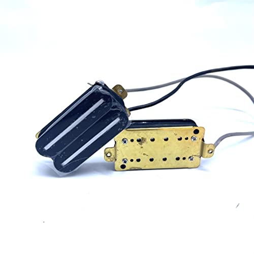 ZENGXUE Musikinstrument Zubehör Elektrische Gitarre Dual Track Pickup Zubehör Einzelne Spule Pickup Schwarz Blau Humbucker Tonabnehmer Set