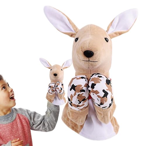 Handpuppen mit Plüschtieren, Handpuppen mit Plüschboxen - Handpuppen mit Tieren - Weiche und weiche Handpuppen für kreative Bildung,