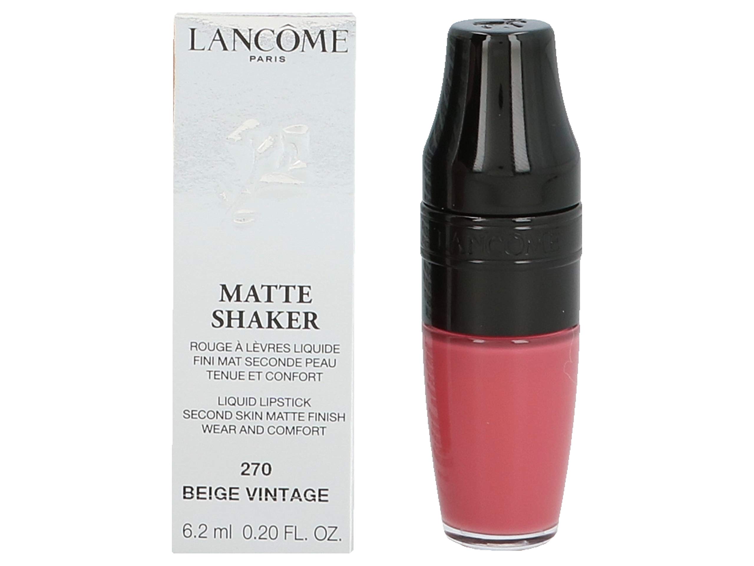 Lancome Matte Shaker lang anhaltender flüssiger Lippenstift 272 Energy Peach