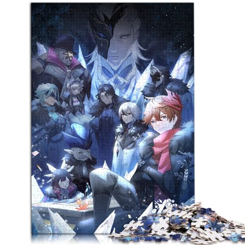 Puzzle-Geschenk: Genshin Impact Arlecchino, 1000-teiliges Puzzle, Holzpuzzle, Spaß für Aktivitäten zu Hause, Geburtstagsgeschenk, Reisegeschenke, 1000 Teile (50 x 75 cm)