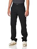 Carhartt Arbeitshose für Herren aus Twill, legere Passform, W40/L34, Schwarz, 1