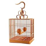 Kleiner tragbarer Vogelkäfig Reisebox, Vogelkäfig, Vogelkäfig for Papageien, Reisekäfig, Vogelkäfig aus Kunststoff for kleine Papageien, Nymphensittiche, Sonnensittiche, Unzertrennliche, Kanarienvögel