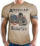 T-Shirt für American Football Fans: An jedem verdammten Sonntag 4XL