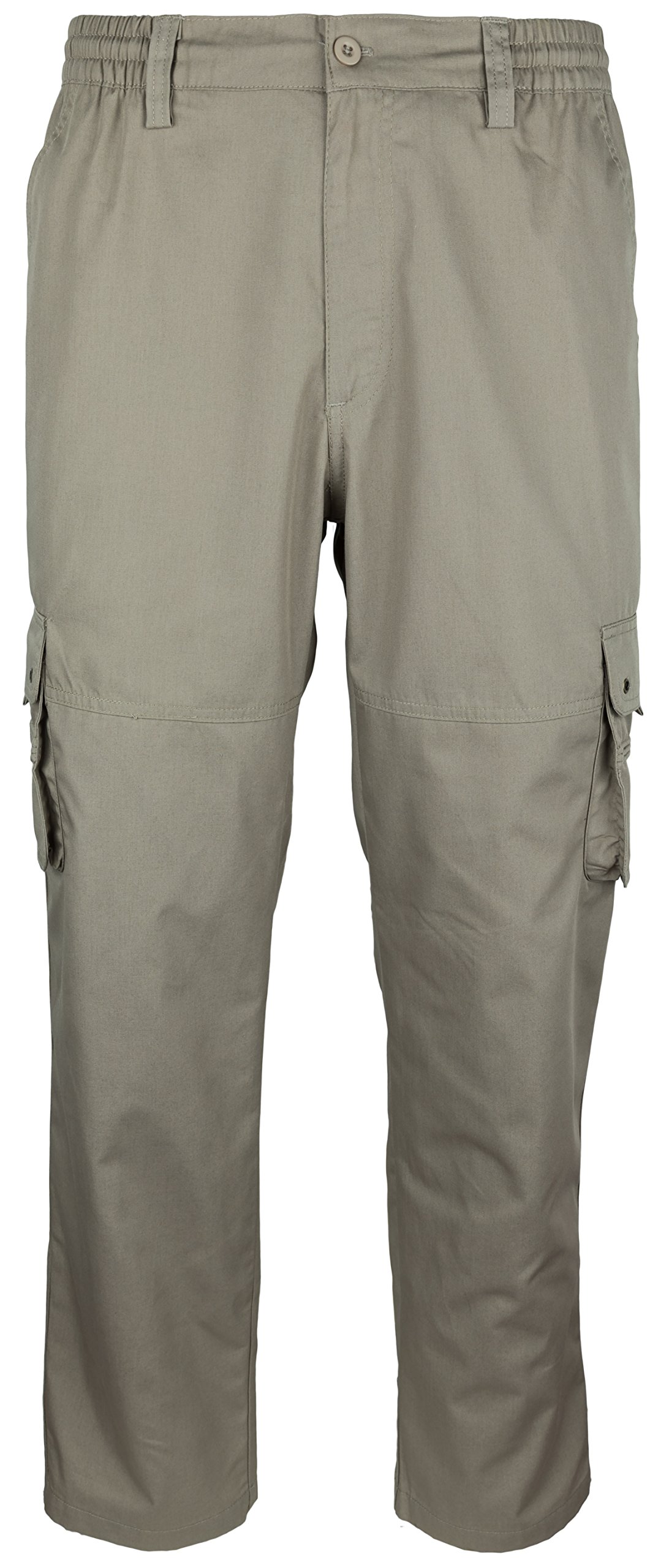 SOUNON Herren Cargohose, Cargo Pants, Chino Hose - Beige (22), Groesse: 5XL