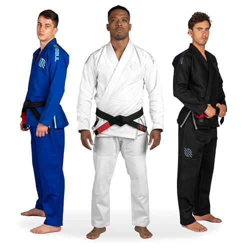 Sanabul Essential BJJ Gi für Herren, brasilianischer Jiu-Jitsu-Gi, leichter, sanforisierter Stoff, hervorragende Größentabelle