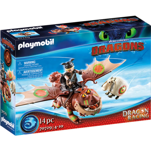 PLAYMOBIL® Dragons 70729 Dragon Racing: Fischbein und Fleischklops