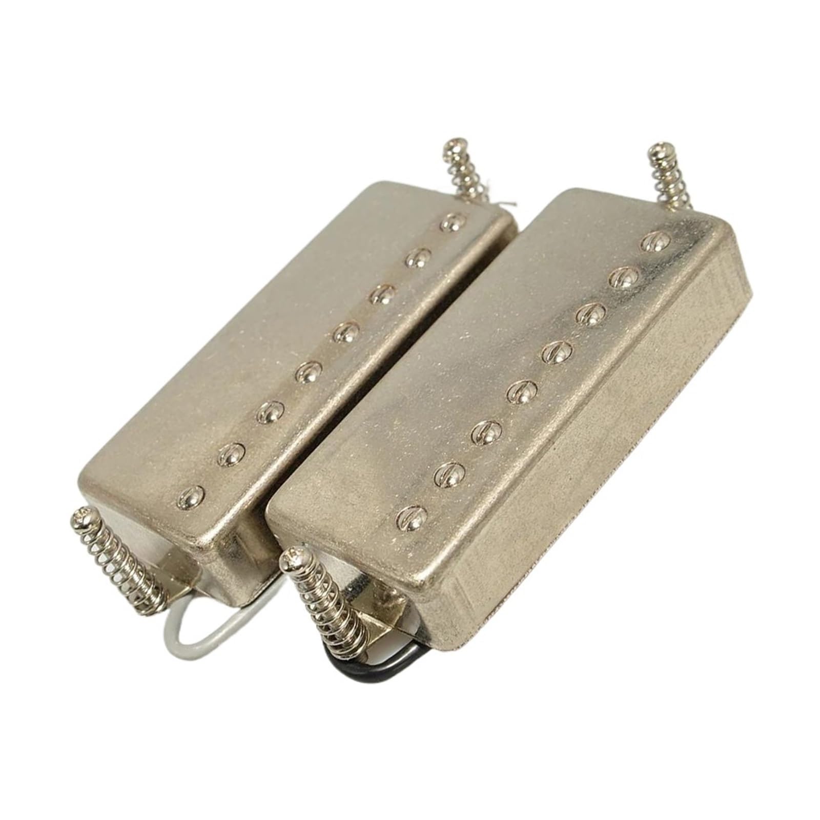 8-saitiger Humbucker-Tonabnehmer Für E-Gitarre, Silberne Abdeckung, Tonabnehmer-Set, Doppelspule e gitarren tonabnehmer