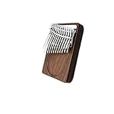 Kalimba 34 24-Tasten-Daumenklavier Aus Schwarzem Nussbaumholz B/C-Ton Doppellagig Professionelles Kalimba-Klavier Anfängerinstrument(C24)