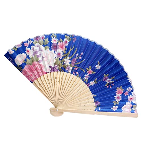 YIHANSS Traditioneller chinesischer Vintage-Bambus-Handfächer, faltbar, Blumenfächer, chinesische Tanzparty, Taschengeschenke für Hochzeiten, Handfächer, Dekor-Fächer (Farbe: N)