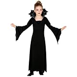 W WIDMANN MILANO Party Fashion - Kinderkostüm Vampir, Kleid, Gothic, Blutsauger, Halloween Verkleidung