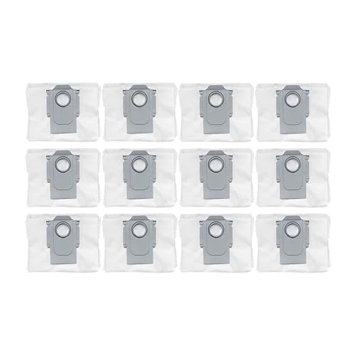 Dust Bag Parts Compatible WithXiaoMi Compatible WithRoborock S7 MaxV Ultra Q5+ Q7+ Q7 Max+ T8 Robot Vacuum Cleaner Replacement Spare Parts Accessoriescompatible With (Color : 12pcs)