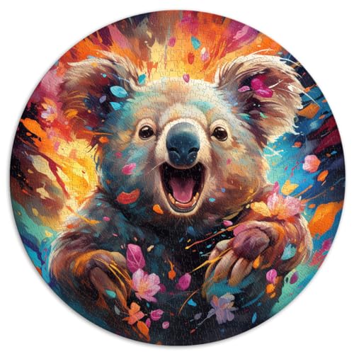 Puzzle | Puzzles Koala, buntes Puzzle für Erwachsene, 1000 Teile, 67,5 x 67,5 cm, lustige Familienpuzzles, die anspruchsvoll, aber unterhaltsam und humorvoll sind