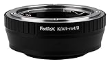 Fotodiox Lens Mount Adapter, Konica AR Lens to Micro Four Thirds System Camera such as Panasonic Lumix, Olympus Pen & BMPCC