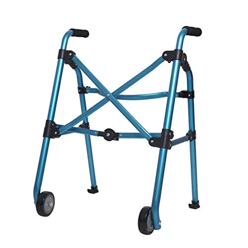 Rely on Gehhilfe für Senioren, Rollator, tragbarer Rollator, Standhilfe, faltbares rollendes Gehgestell, Mobilitätshilfe für ältere Menschen mit Rädern und Matte Comfortable anniversary