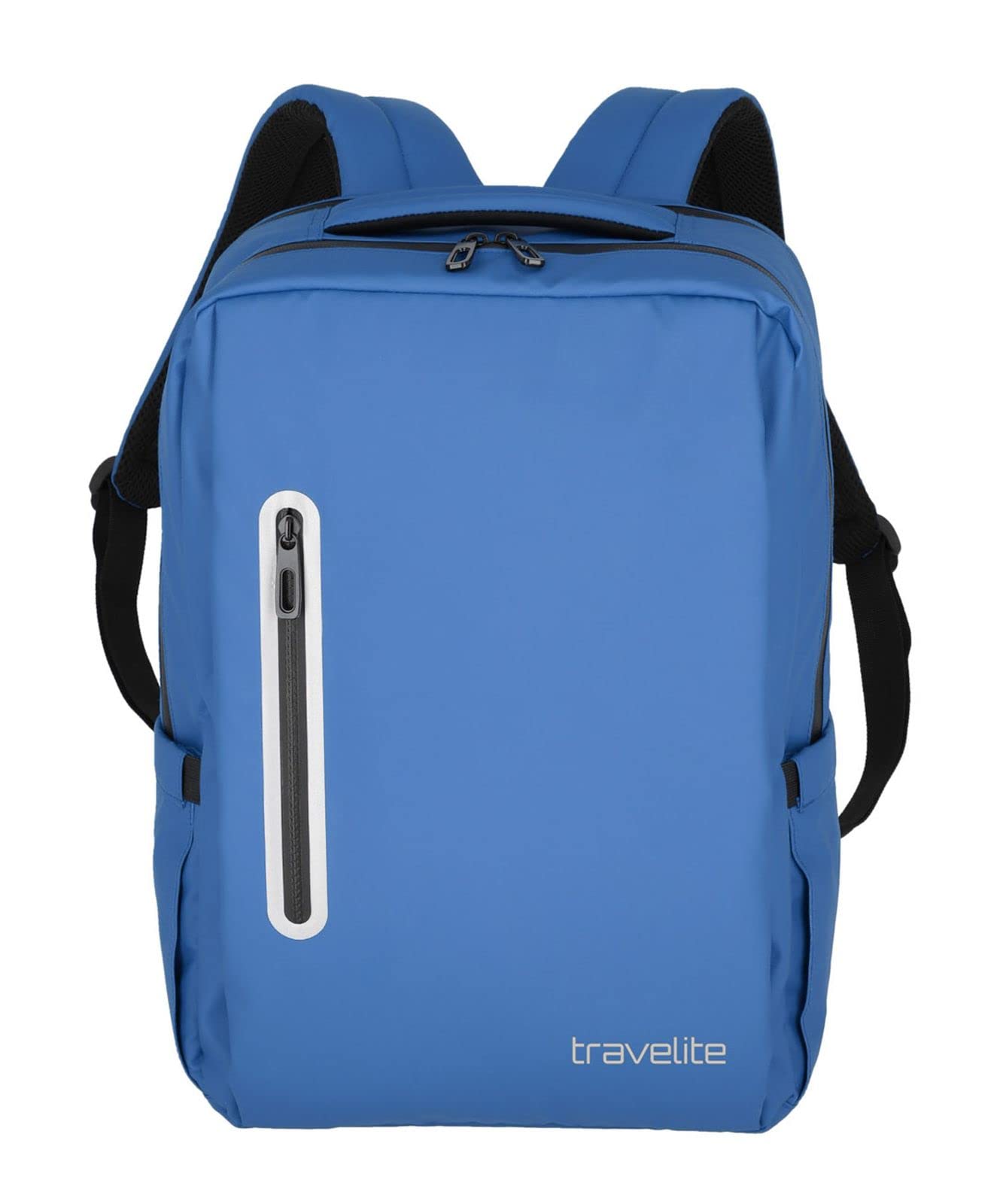 Travelite BASICS Boxy backpack, royalblue, Unisex-Erwachsene Rucksack, ROYALBLUE,