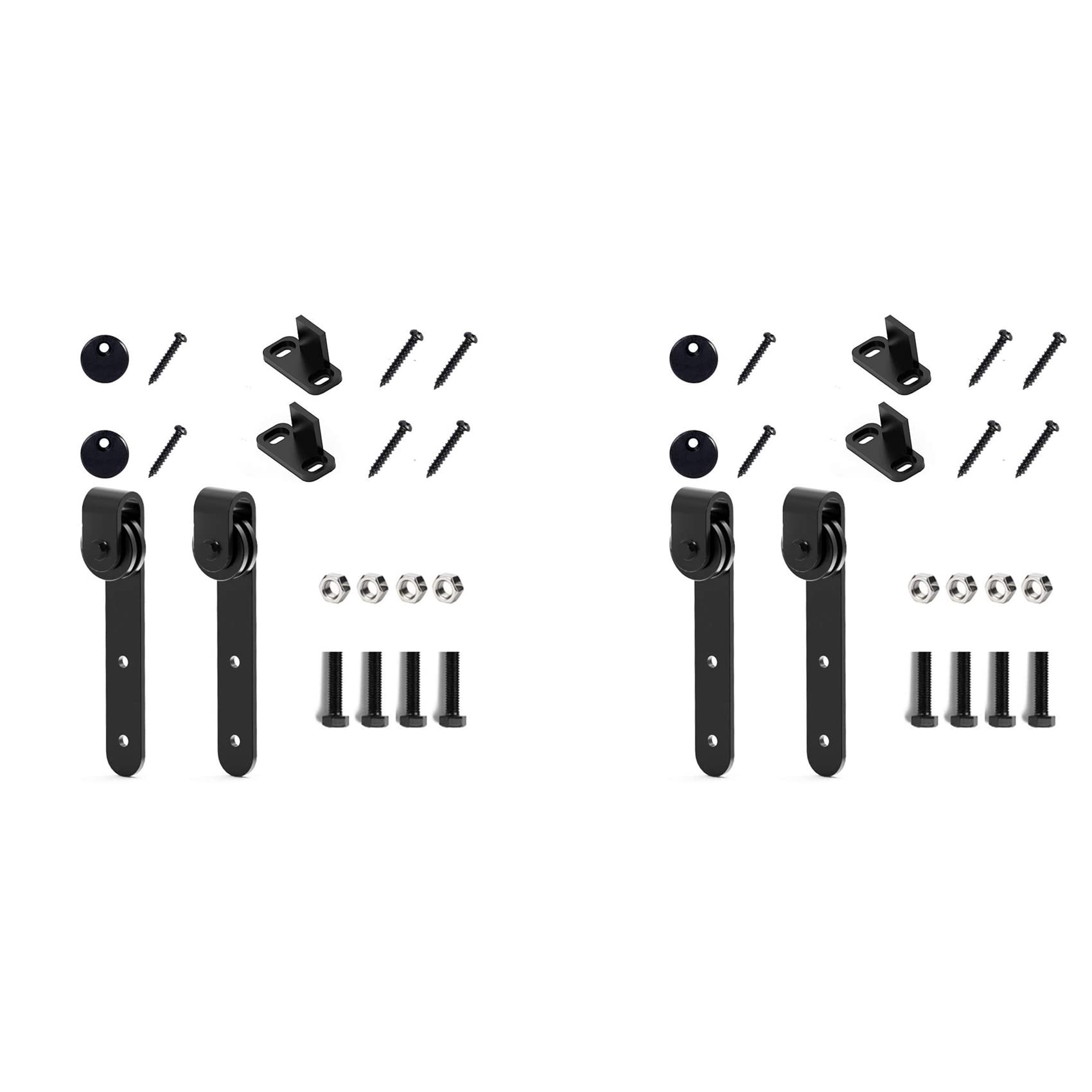 Kiudduy 20 Stücke 0,63-0,78 Kohlenstoffstahl Schrank Tür Scheune Hardware Kit