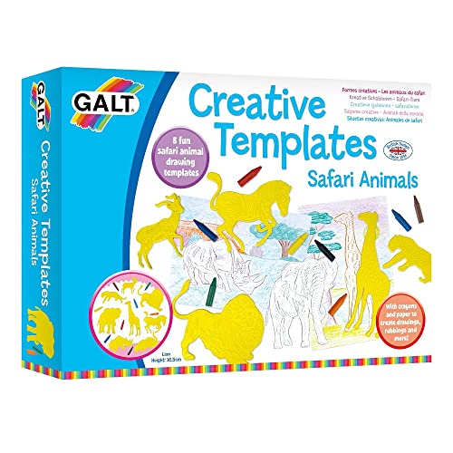 Galt Toys, Creative Templates, Drawing Templates for Kids, Ages 3 Years Plus