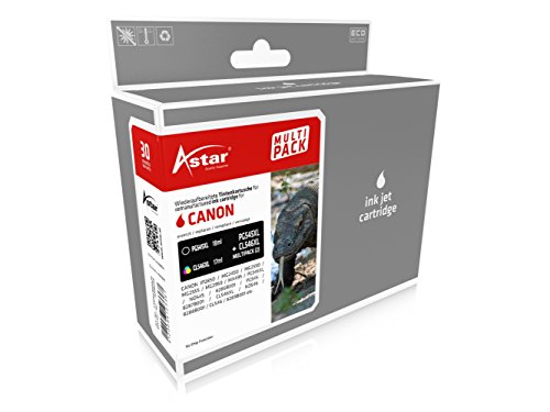 Astar AS15505 Tintenpatrone kompatibel zu CANON CL546XL, 300 Seiten, color