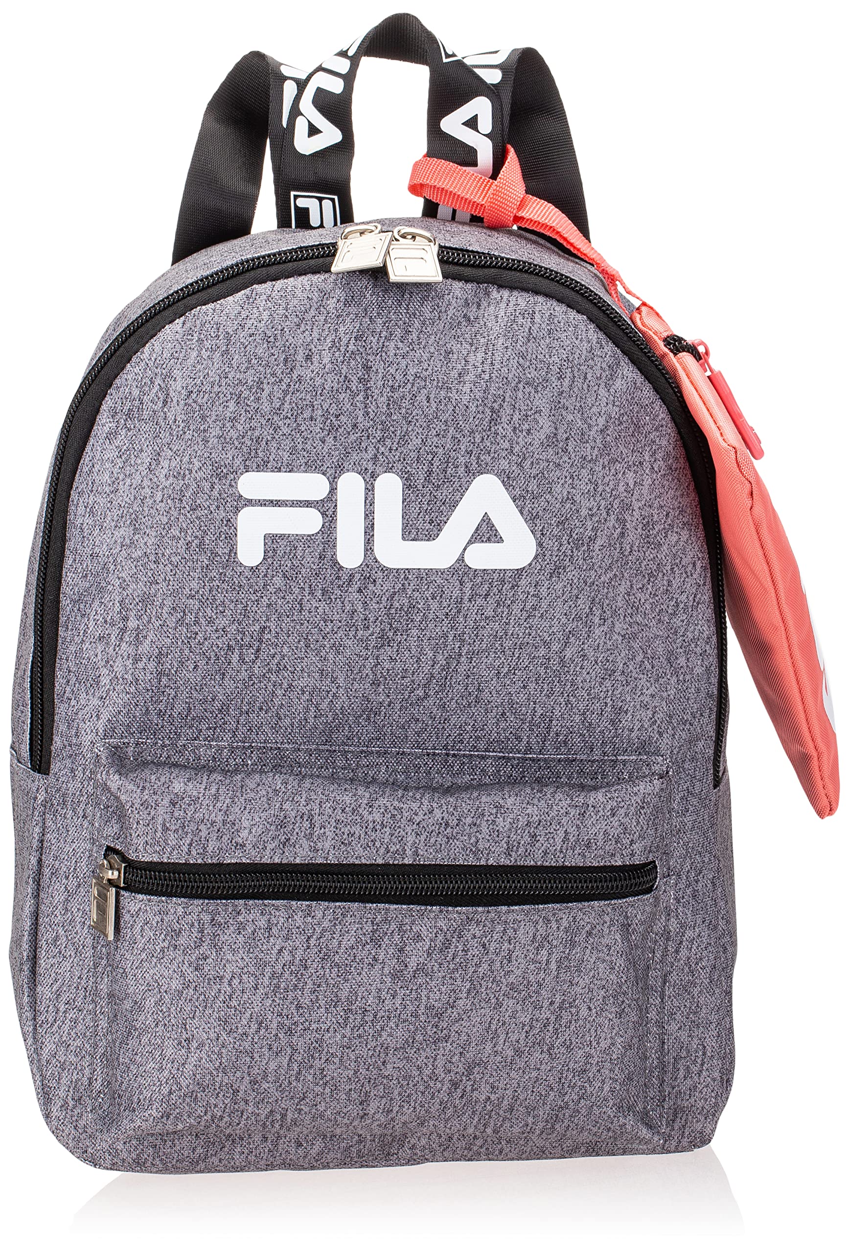 FILA Damen Hailee 13-in Backpack Modischer Rucksack, Meliert, Grau