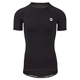 AGU Maglia Intima EVERYDAY Base Unisex Nero - Maniche Corte