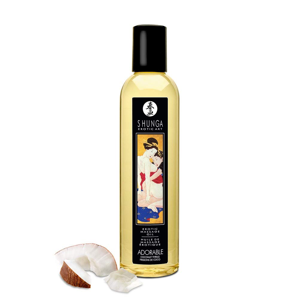 Shunga Massage Oil Coconut Thrills, 250 g