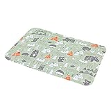 Rysmliuhan Shop Kühldecke Für Hunde Kühlmatte Für Katzen Trainingspads Kühlende Hundematte Kühlkissen für Hunde Kistenmatte Haustier Mat Hund Cool Mat Green,l