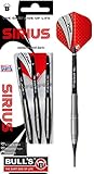 Bull's Sirius Soft Dart 18g, Silber, 1